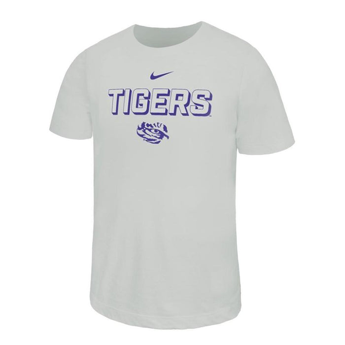 LSU Tigers Nike Sideline 2025 Performance Legend Youth T-Shirt - Photon Dust