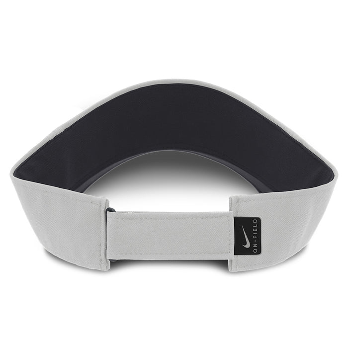 LSU Tigers Nike Sideline 2026 On-Field Dri-Fit Performance Adjustable Visor - Photon Dust