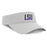 LSU Tigers Nike Sideline 2026 On-Field Dri-Fit Performance Adjustable Visor - Photon Dust