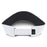 LSU Tigers Nike Sideline 26 On-Field Primary Logo Dri-Fit Performance Adjustable Ace Visor - White