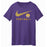 LSU Tigers Nike Football Legend Dri-Fit Sideline Performance Youth T-Shirt - Purple