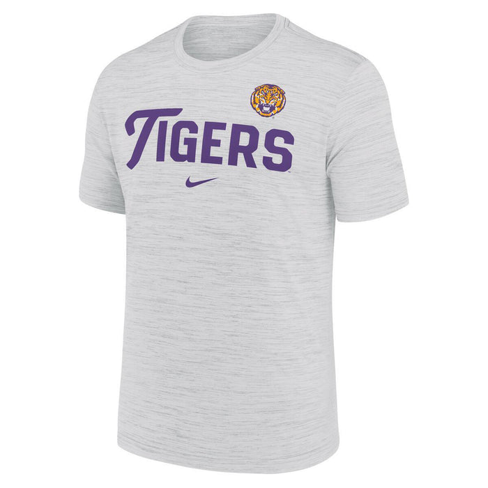 LSU Tigers Nike Strike Velocity Dri Fit Performance T-Shirt - White