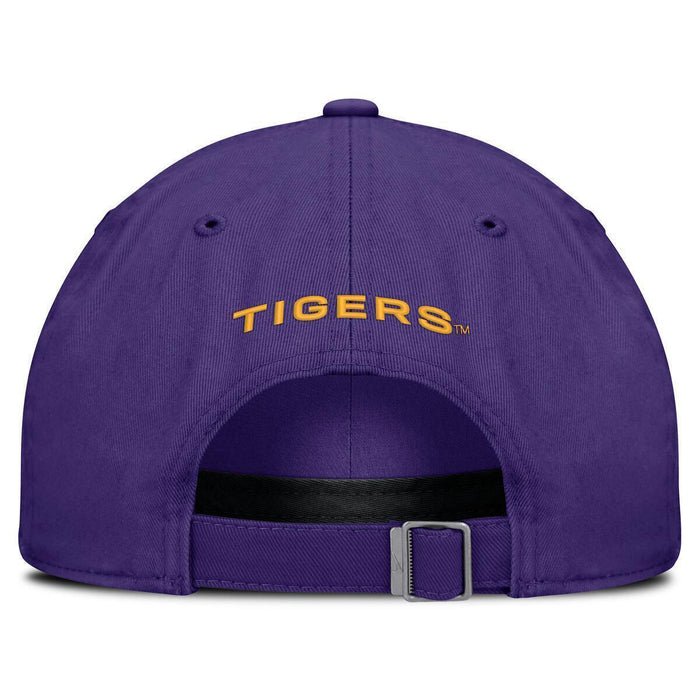 LSU Tigers Nike Sideline 2026 On-Field Adjustable Club Cap Hat - Purple