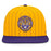 LSU Tigers Nike Tiger Head Primetime 2-Tone Pinstripe Snapback Hat - Gold / Purple