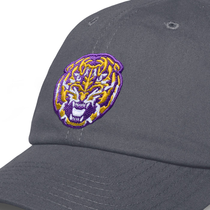 LSU Tigers Nike USA Heritage 86 Campus Adjustable Hat - Flint Grey