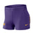 LSU Tigers Nike Women's Pro Dri-Fit Athletic Shorts - Purple