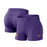 LSU Tigers Nike Women's Pro Dri-Fit Athletic Shorts - Purple