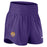 LSU Tigers Nike Women's Round Vault One High-Rise Performance Shorts - Purple