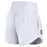 LSU Tigers Nike Women's Round Vault One High-Rise Performance Shorts - White