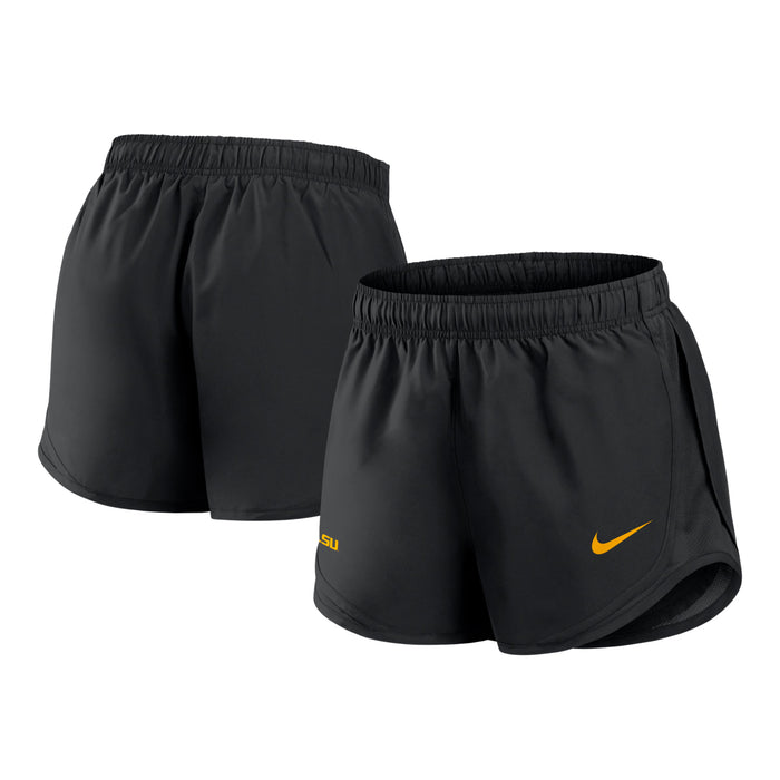 LSU Tigers Nike Women's Tempo Shorts - Black