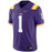 LSU Tigers Nike #1 Team Replica Football Jersey – Purple