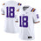 LSU Tigers Nike #18 Team Replica Football Jersey – White