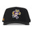 LSU Tigers No Rivals Football Mascot Five Panel Performance Adjustable Hat - Black