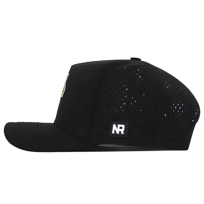 LSU Tigers No Rivals Football Mascot Five Panel Performance Adjustable Hat - Black