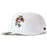 LSU Tigers No Rivals Football Mascot Five Panel Performance Adjustable Hat - White