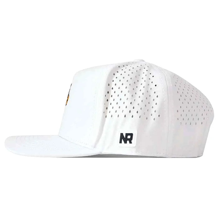 LSU Tigers No Rivals Football Mascot Five Panel Performance Adjustable Hat - White