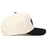 LSU Tigers No Rivals Letterman 2-Tone Adjustable Five Panel Hat - Natural / Black