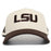 LSU Tigers No Rivals Primary Espresso 2-Tone Adjustable Hat - Natural / Espresso