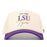 LSU Tigers No Rivals Script Tigers Vintage 2-Tone Adjustable Hat - Natural / Purple