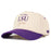 LSU Tigers No Rivals Script Tigers Vintage 2-Tone Adjustable Hat - Natural / Purple