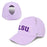 LSU Tigers Ponyflo Arch Feather-Light Women's Performance Ponytail Hat - Lavender