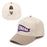 LSU Tigers Ponyflo Flag Banner Applique Women's Two-Tone 5-Panel Ponytail Hat - Beige