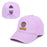 LSU Tigers Ponyflo Mom Vintage Wash Cotton Ponytail Hat - Lavender