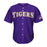 LSU Tigers ProSphere Youth Full-Button Baseball Fan Jersey - Purple