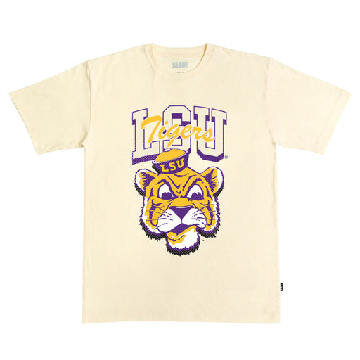 LSU Tigers SLAM Beanie Alma Mater Heavy T-Shirt - Cream