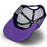 LSU Tigers Section 103 Hexagon Patch Six-Panel Mesh Rope Trucker Hat - Purple