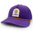 LSU Tigers Section 103 PVC Patch Performance Perforated 5-Panel Rope Hat - Purple