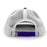 LSU Tigers Section 103 Tiger Arch Six-Panel Two-Tone Mesh Trucker Hat - Gold / Purple