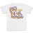 LSU Tigers Louisiana State Block Garment Dyed T-Shirt - White
