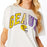 LSU Tigers Stewart Simmons Football Geaux Boxy T-Shirt - White