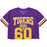 LSU Tigers Summit Football Lightweight Cropped Mesh Jersey - Purple