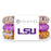 LSU Tigers Teleties Geaux Tigers 3-Pack Hair Ties Bracelets