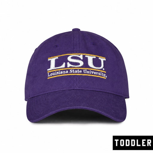 LSU Tigers The Game Classic 3 Bar Toddler Contrast Stitch Hat - Purple