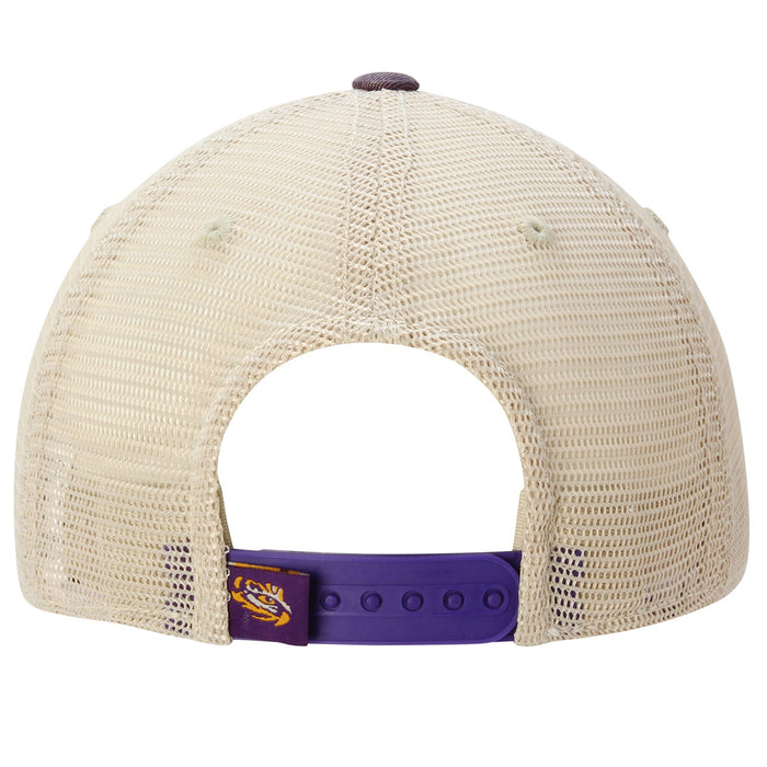 LSU Tigers Top Of The World Offroad Youth Trucker Hat - Purple