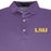 LSU Tigers Turtleson Alex Mini Dot Performance Polo - Grape