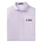 LSU Tigers Turtleson Mini Diamond Performance Polo - Lavender