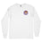 LSU Tigers Vintage Building Garment Dyed Long Sleeve T-Shirt - White