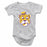 LSU Tigers Wes & Willy Beanie Mike Infant Bodysuite Onesie - Heather Grey