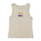 LSU Tigers Where I'm From I Love Mike Women's High Neck Ribbed Tank - Beige