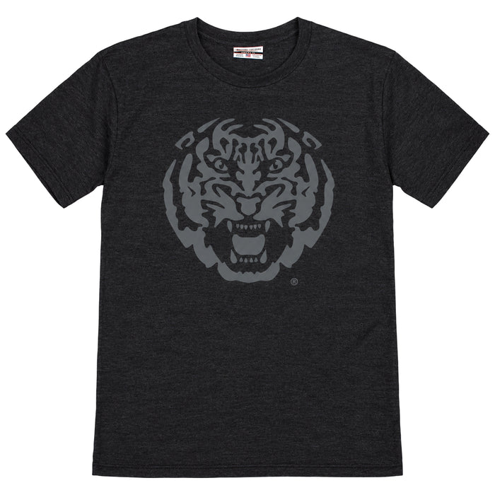 LSU Tigers Where I'm From Tonal Tiger Head Tri-Blend T-Shirt - Black