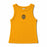 LSU Tigers Where I'm From Tiger Head Women's High Neck Ribbed Tank - Gold