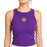 LSU Tigers Where I'm From Tiger Head Women's High Neck Ribbed Tank - Purple