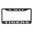 LSU Tigers Wincraft Acrylic Inlay License Plate Frame - Black