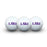 LSU Tigers Wincraft Team Golf 3-Pack Golf Balls