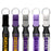 LSU Tigers Woven Text Detachable 3/4" Wide Lanyard