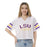 LSU Tigers ZooZatZ Field Goal Crop Mesh Jersey - White